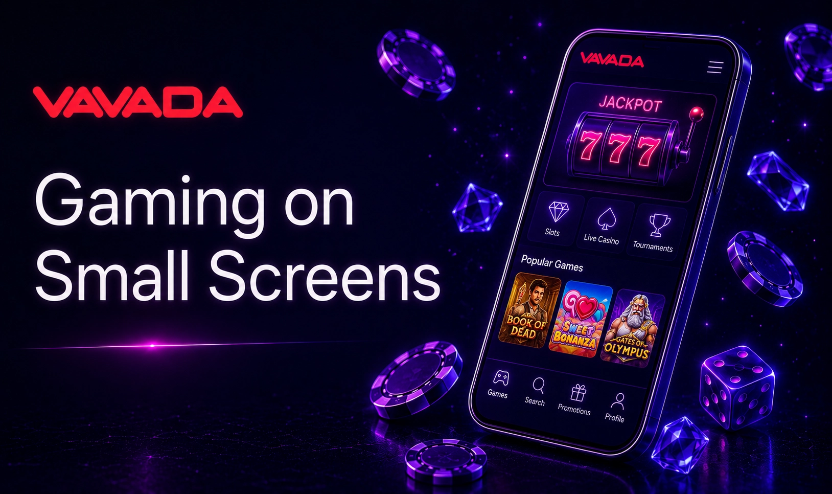 Gaming on small screens with Vavada Casino mobile access