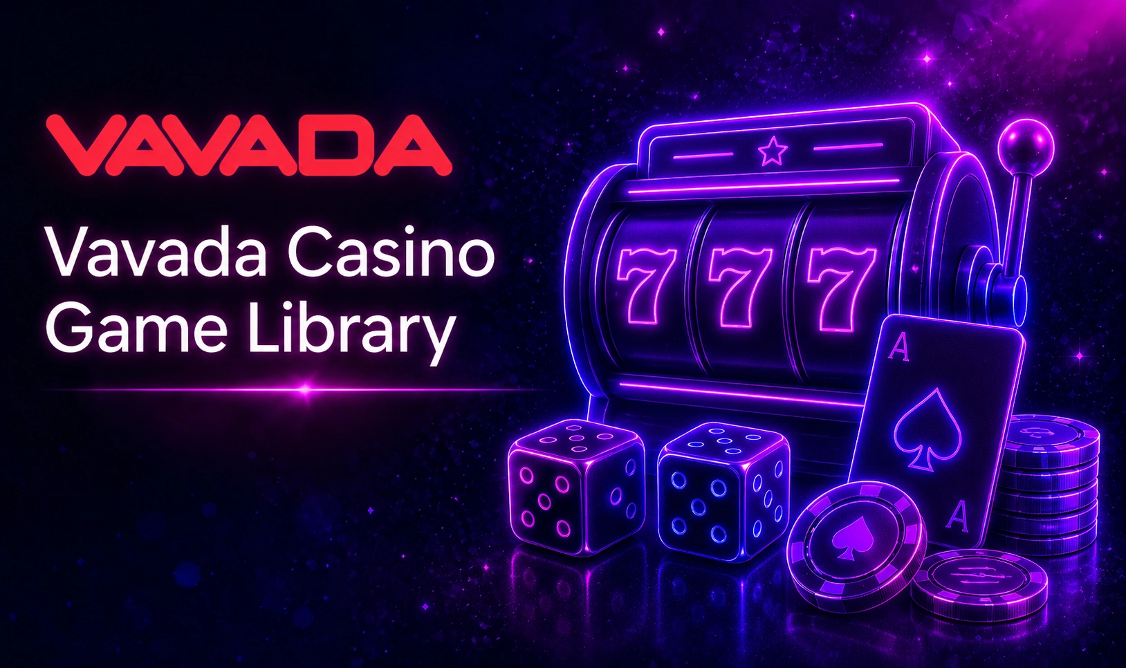 Vavada Casino game library with slots live games and table options