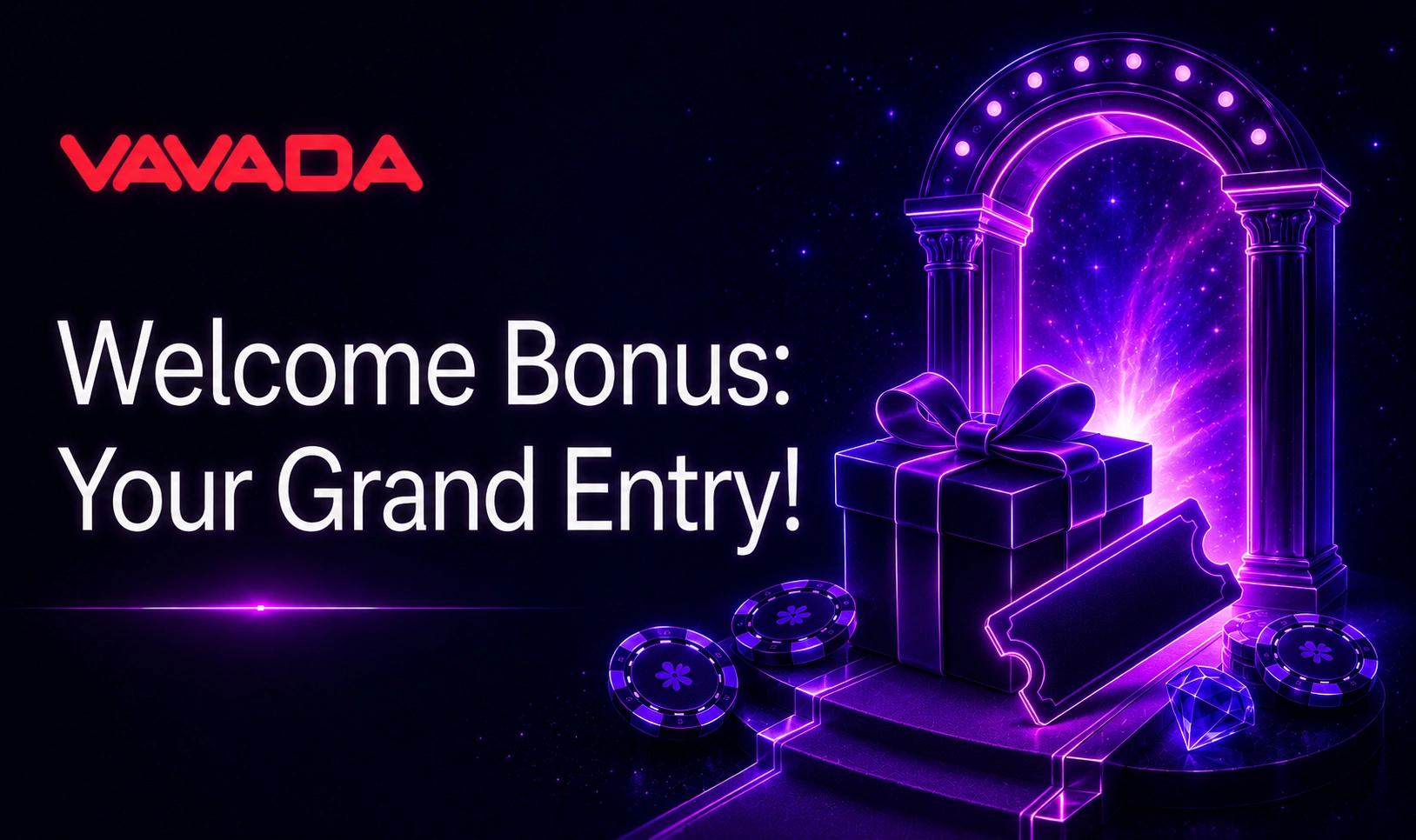 Welcome bonus at Vavada for new players starting their journey